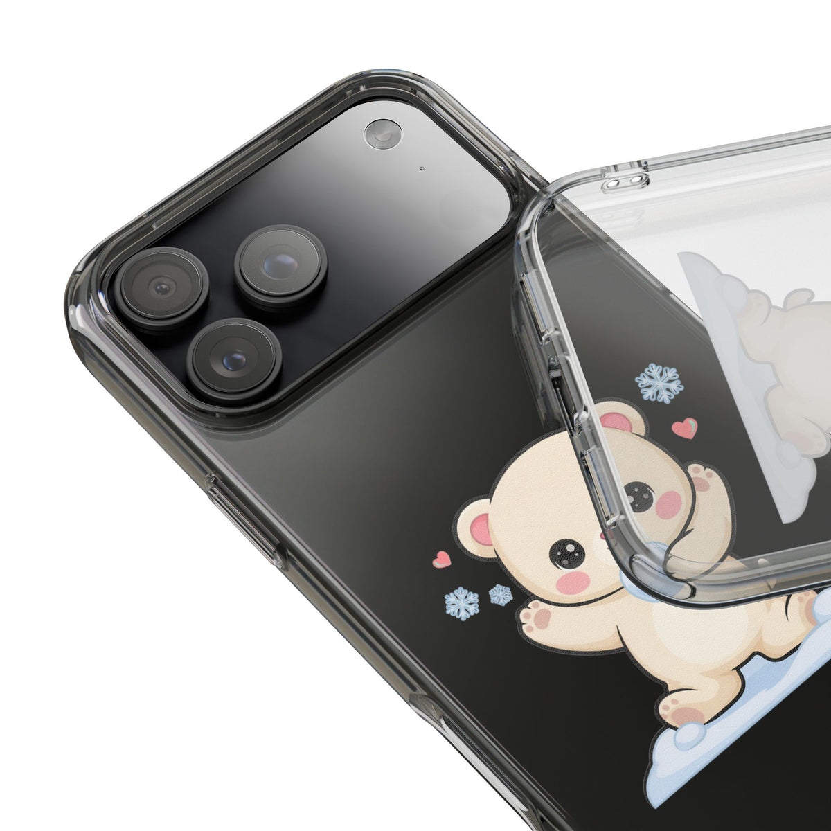 Kawaii Polar Bear Phone Case for Cute Animal Fans