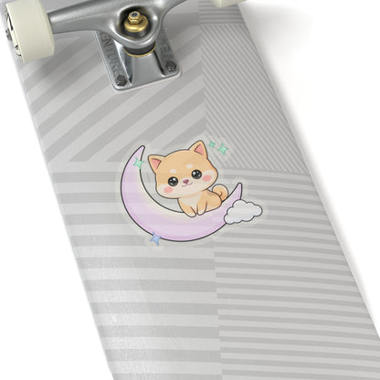 Kawaii Shiba Inu Sticker for a Sweet Birthday Gift