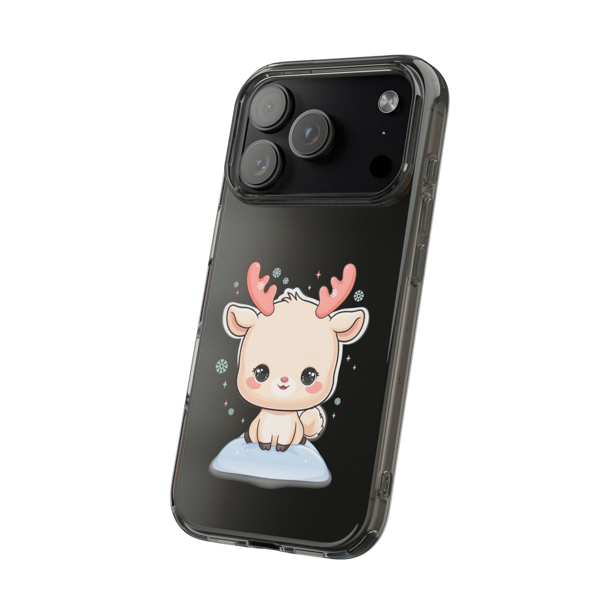 Kawaii Reindeer Phone Case for a Sweet Winter Cheer