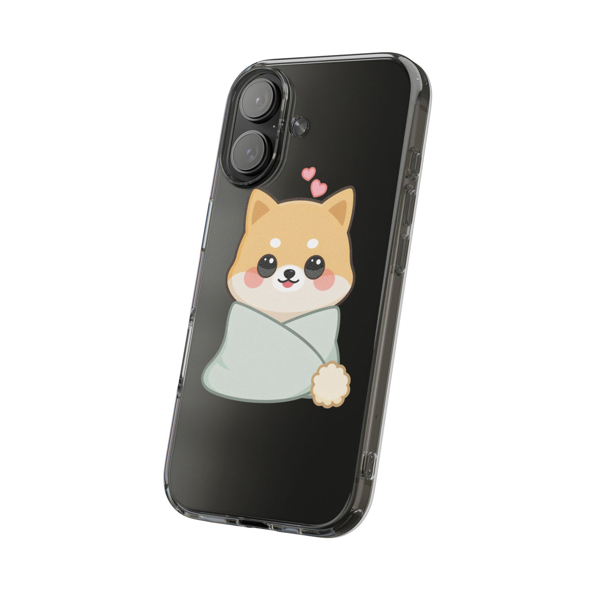 Kawaii Shiba Inu Phone Case, Cozy Valentine Gift