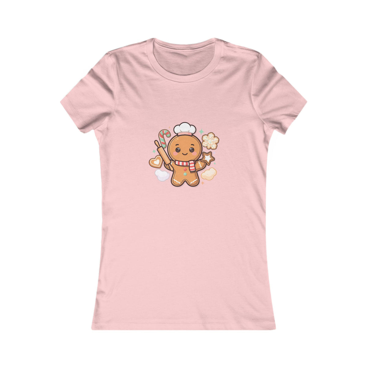 Christmas Gingerbread Tee for Cozy Holiday Baking