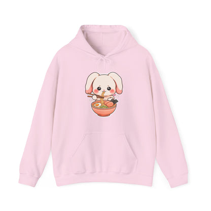 Kawaii Ramen Bunny Hoodie for Cute Foodie Style