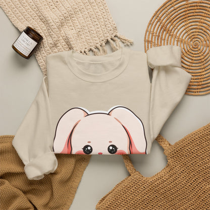 Kawaii Ramen Bunny Sweatshirt for Cute Foodie Fans