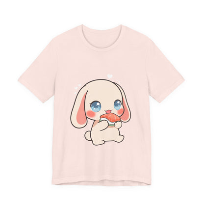 Kawaii Sushi Bunny T-Shirt for Cute Foodie Fans