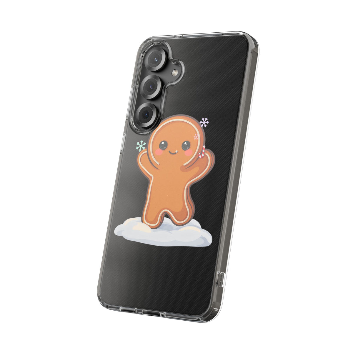 Kawaii Gingerbread Phone Case for Cozy Holiday Fans