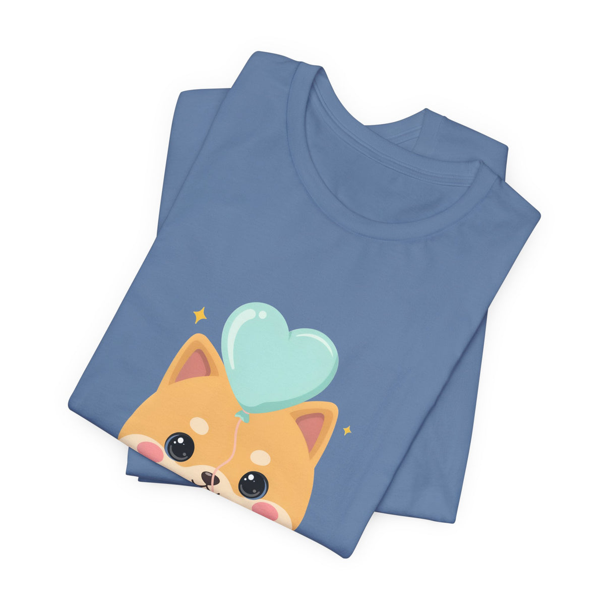 Kawaii Shiba Inu T-Shirt, Cute Balloon Dog Gift
