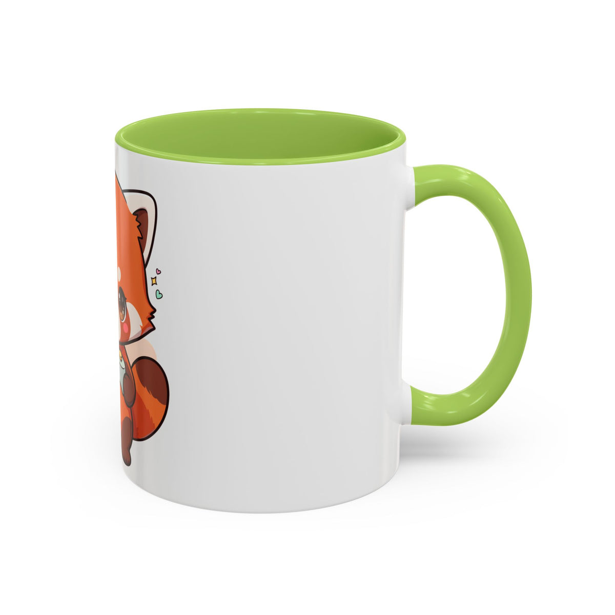 Red Panda Gamer Accent Coffee Mug for Cozy Desk Setups
