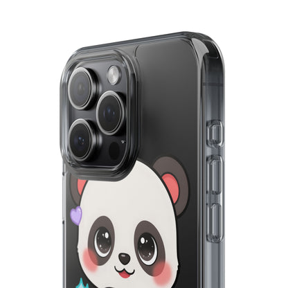 Gamer Panda Clear Impact-Resistant Phone Case