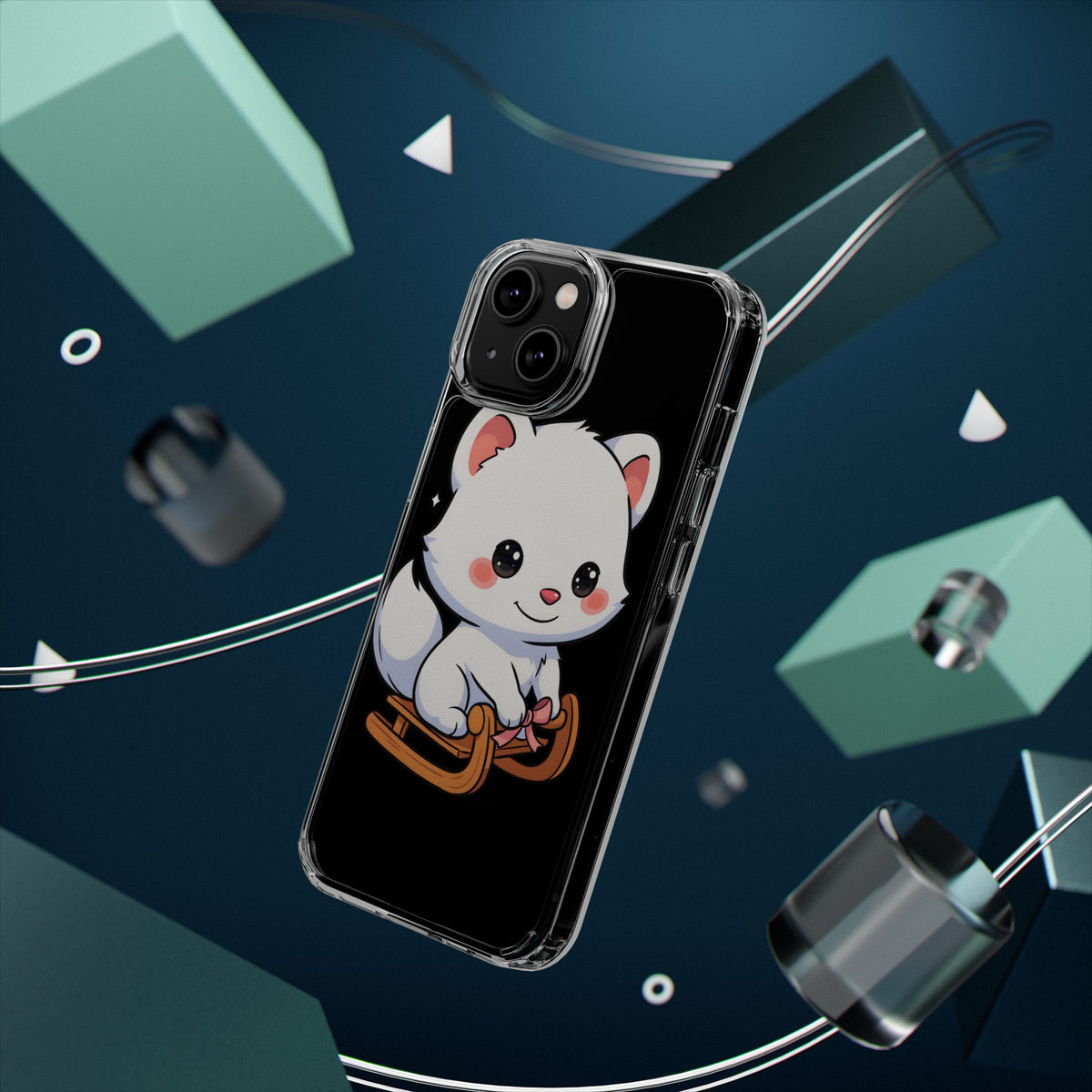 Kawaii Arctic Fox Phone Case for Cute Animal Lovers