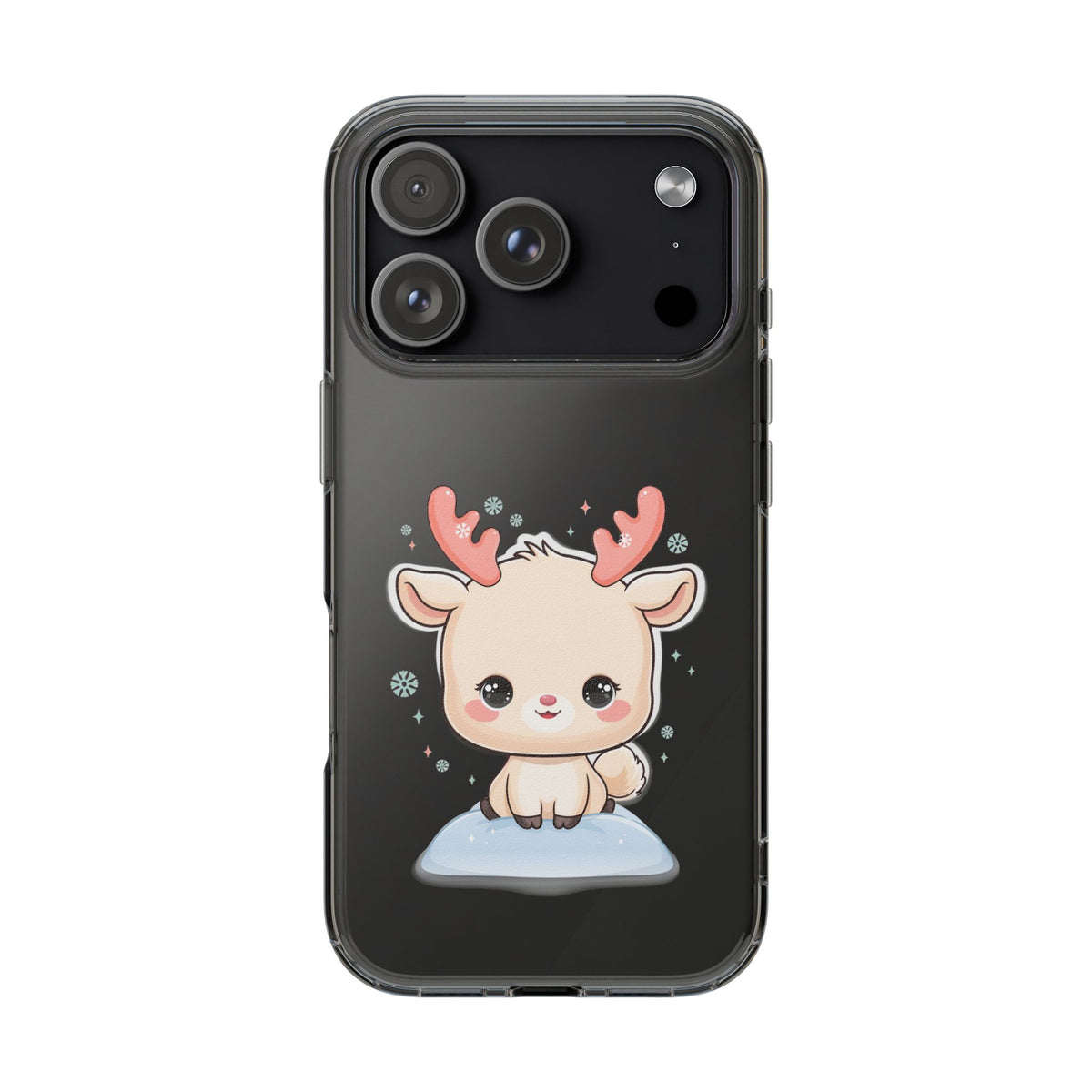 Kawaii Reindeer Phone Case for a Sweet Winter Cheer