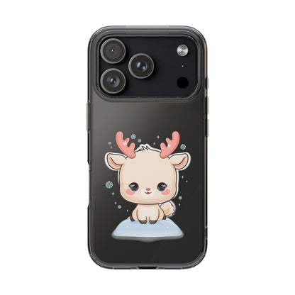 Kawaii Reindeer Phone Case for a Sweet Winter Cheer