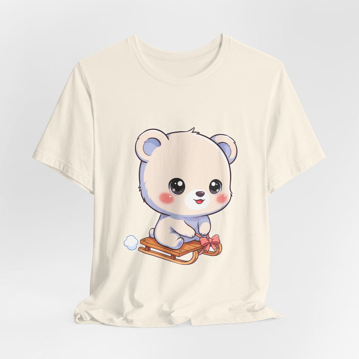 Kawaii Polar Bear T-Shirt for Cozy Winter Days