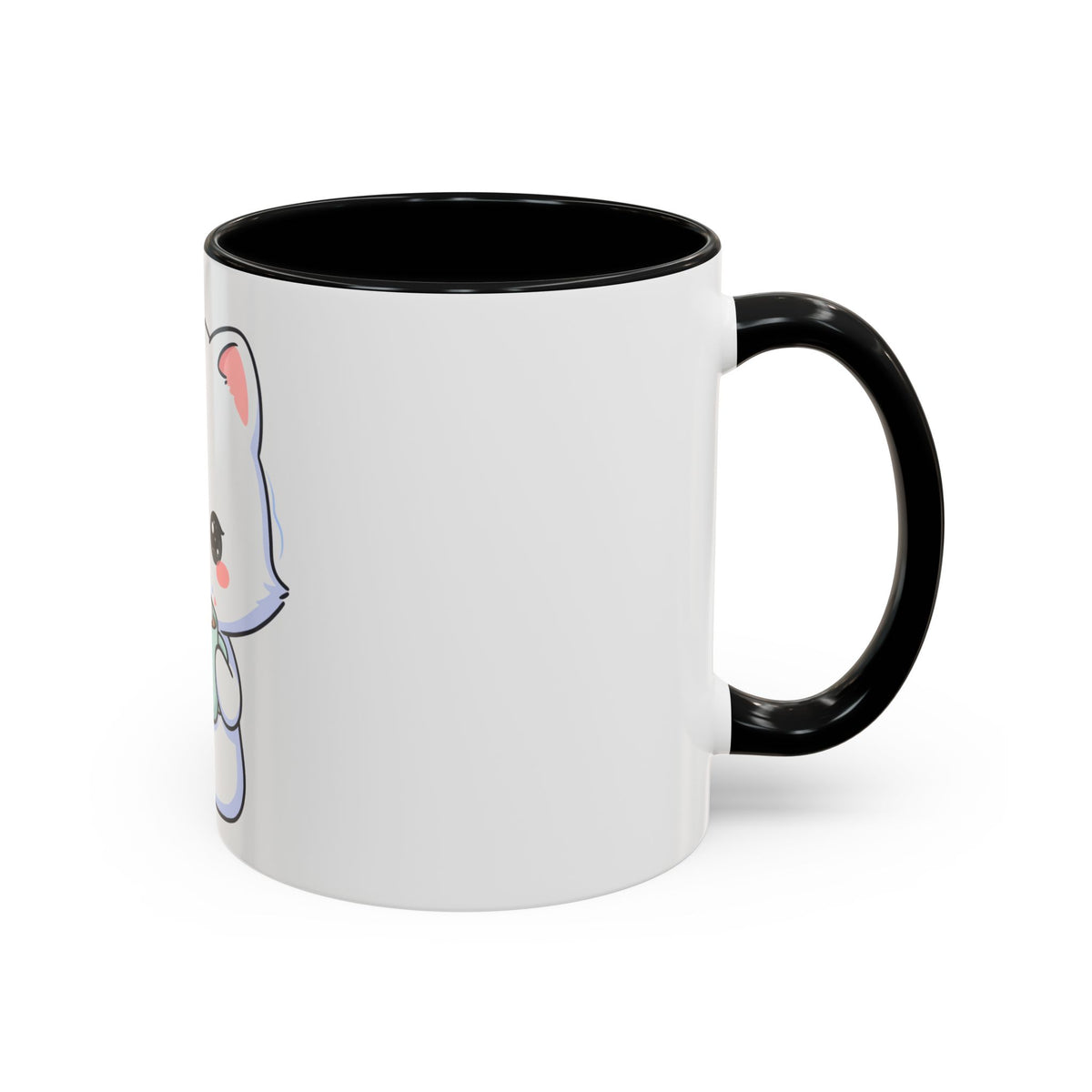 Kawaii Arctic Fox Mug – Cute Cocoa Lover Accent Coffee Mug