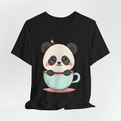 Kawaii Panda T-Shirt, Cute Teacup Panda Tee