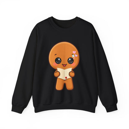 Christmas Gingerbread Sweatshirt: Kawaii Letter to Santa