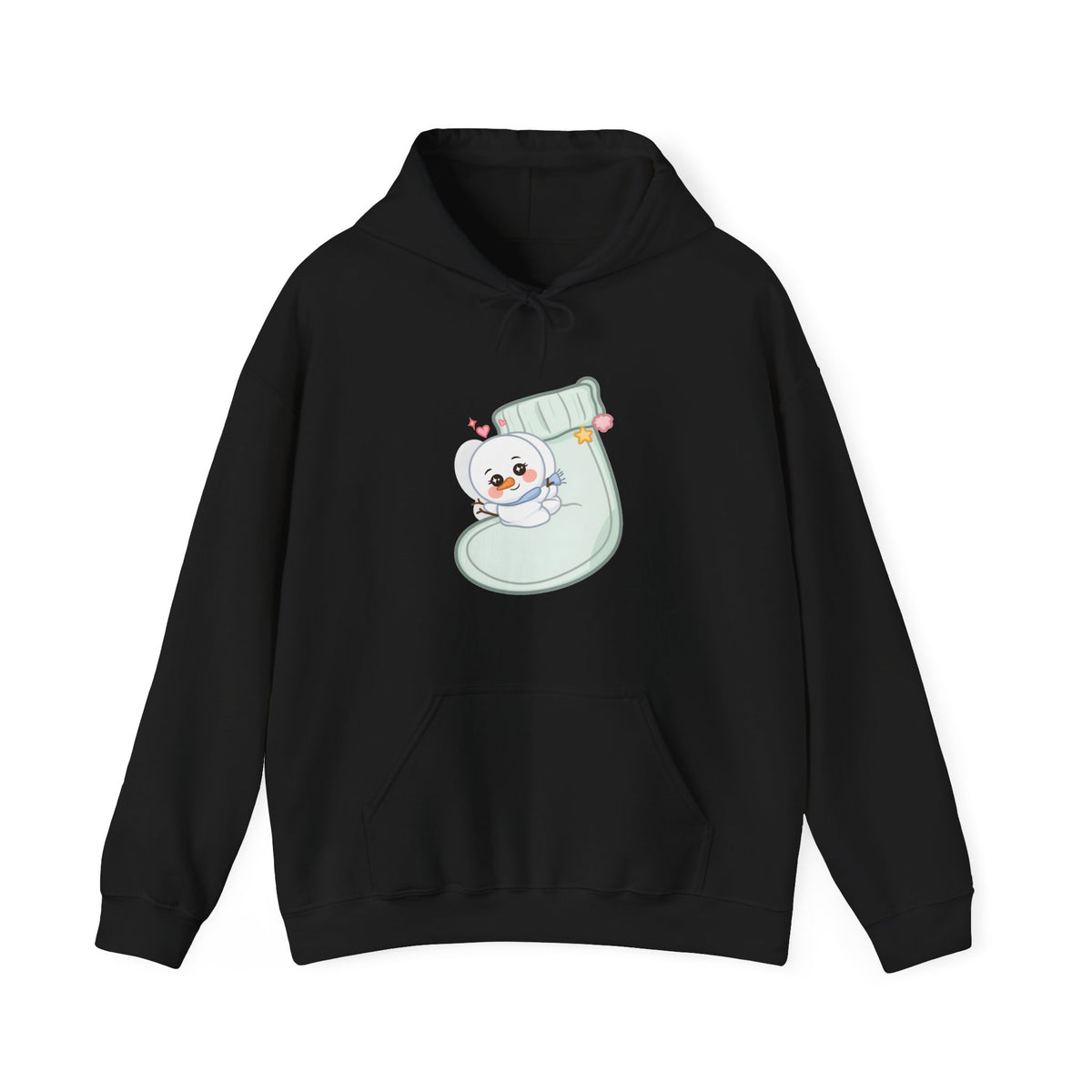 Kawaii Snowman Christmas Hoodie for Cozy Holiday Days