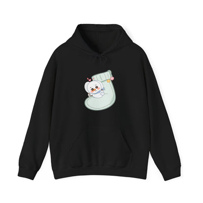 Kawaii Snowman Christmas Hoodie for Cozy Holiday Days