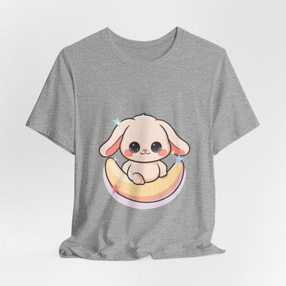 Kawaii Bunny Moon T-Shirt for Cute Style Lovers