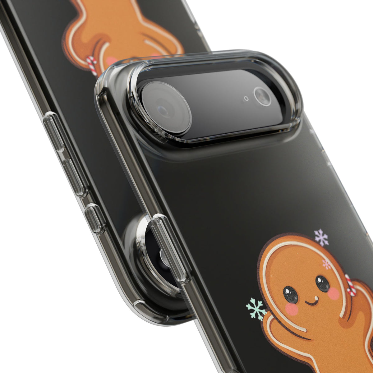 Kawaii Gingerbread Phone Case for Cozy Holiday Fans