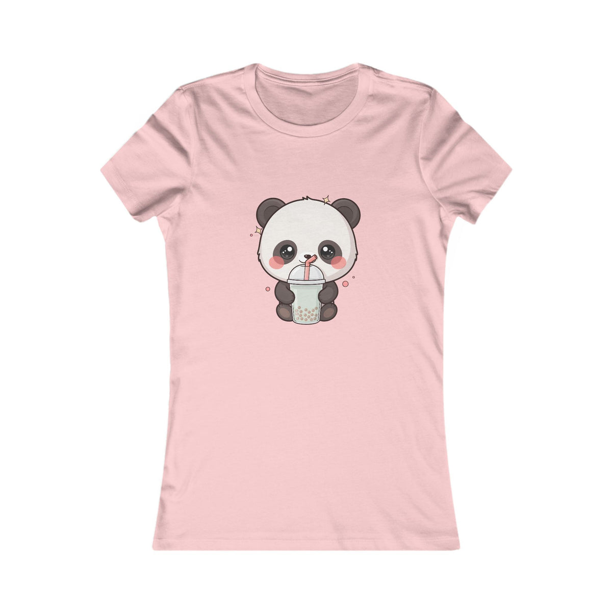 Kawaii Panda Bubble Tea Women's Favorite Tee
