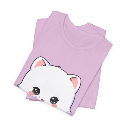 Kawaii Arctic Fox T-Shirt for Cozy Winter Gift Giving