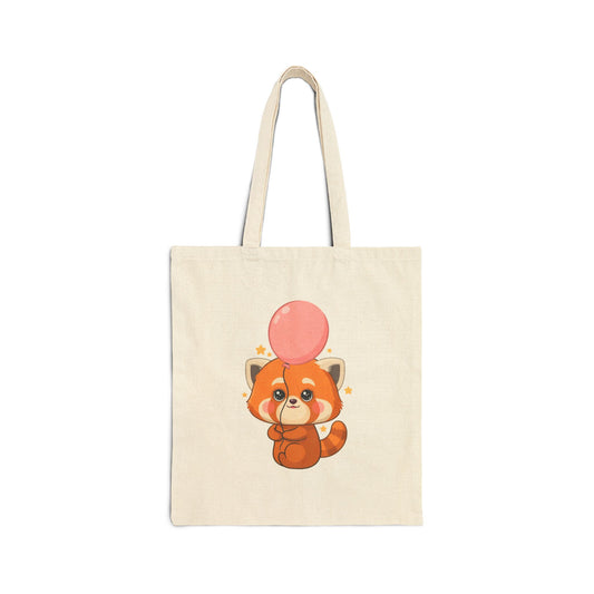 Kawaii Red Panda Tote Bag for Sweet Everyday Errands