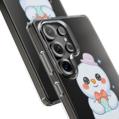 Kawaii Snowman Phone Case for Cheerful Winter Days