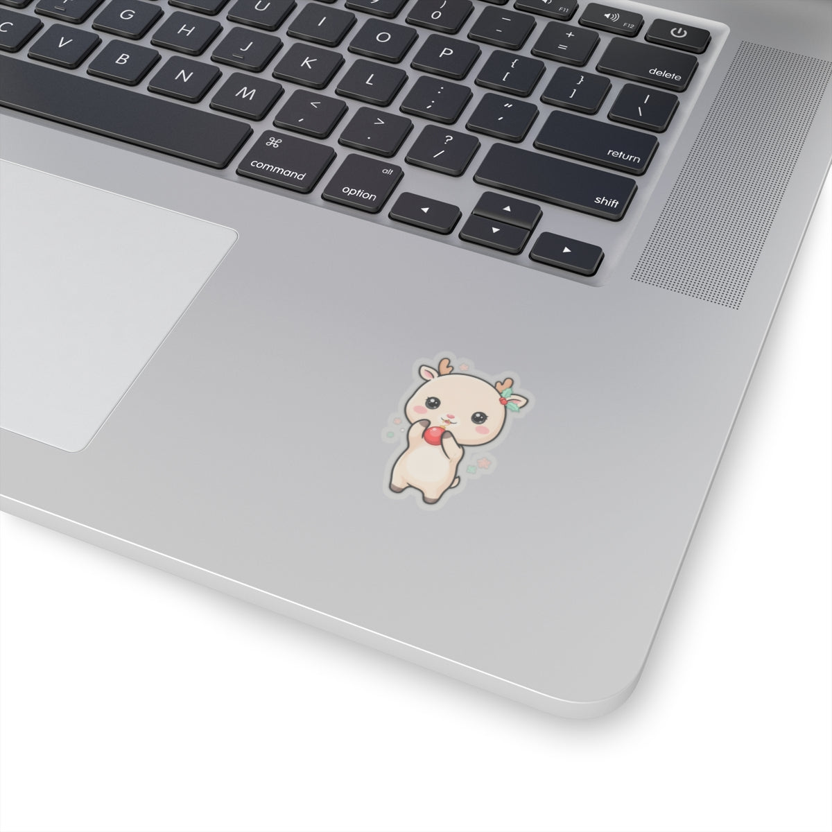 Christmas Reindeer Sticker for Cute Holiday Gifting