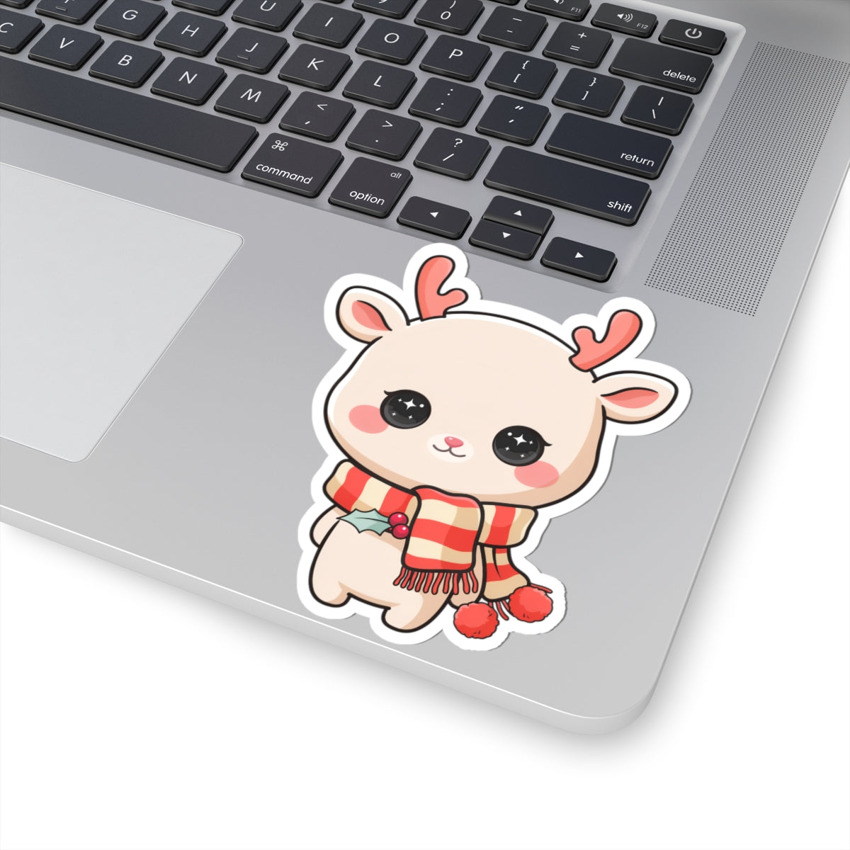 Kawaii Reindeer Sticker, Cute Christmas Gift for Journals