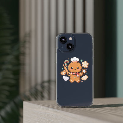 Gingerbread Christmas Phone Case for Holiday Baking Fans