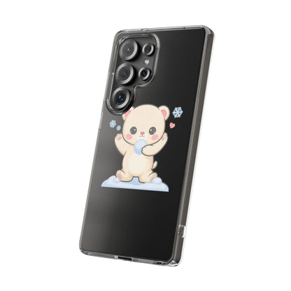 Kawaii Polar Bear Phone Case for Cute Animal Fans