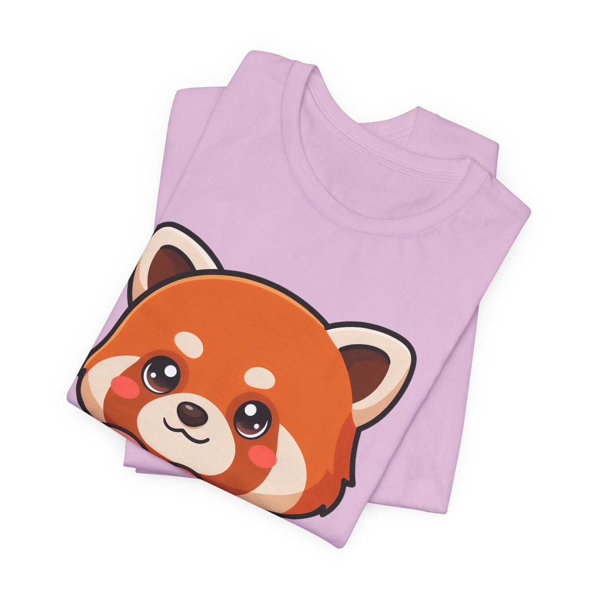 Kawaii Red Panda T-Shirt: Big Heart, Cozy Vibes