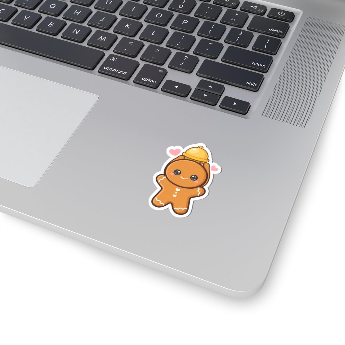 Christmas Gingerbread Sticker – Cute Kawaii Holiday Decor