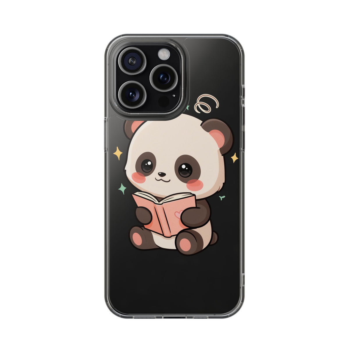 Kawaii Panda Phone Case for Cozy Reading Breaks