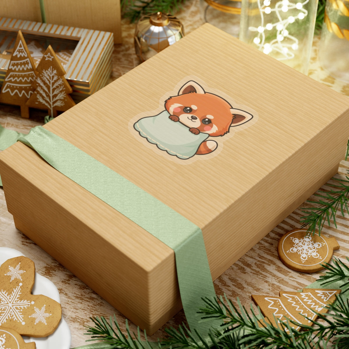 Kawaii Red Panda Sticker for Cozy Cute-Style Fans