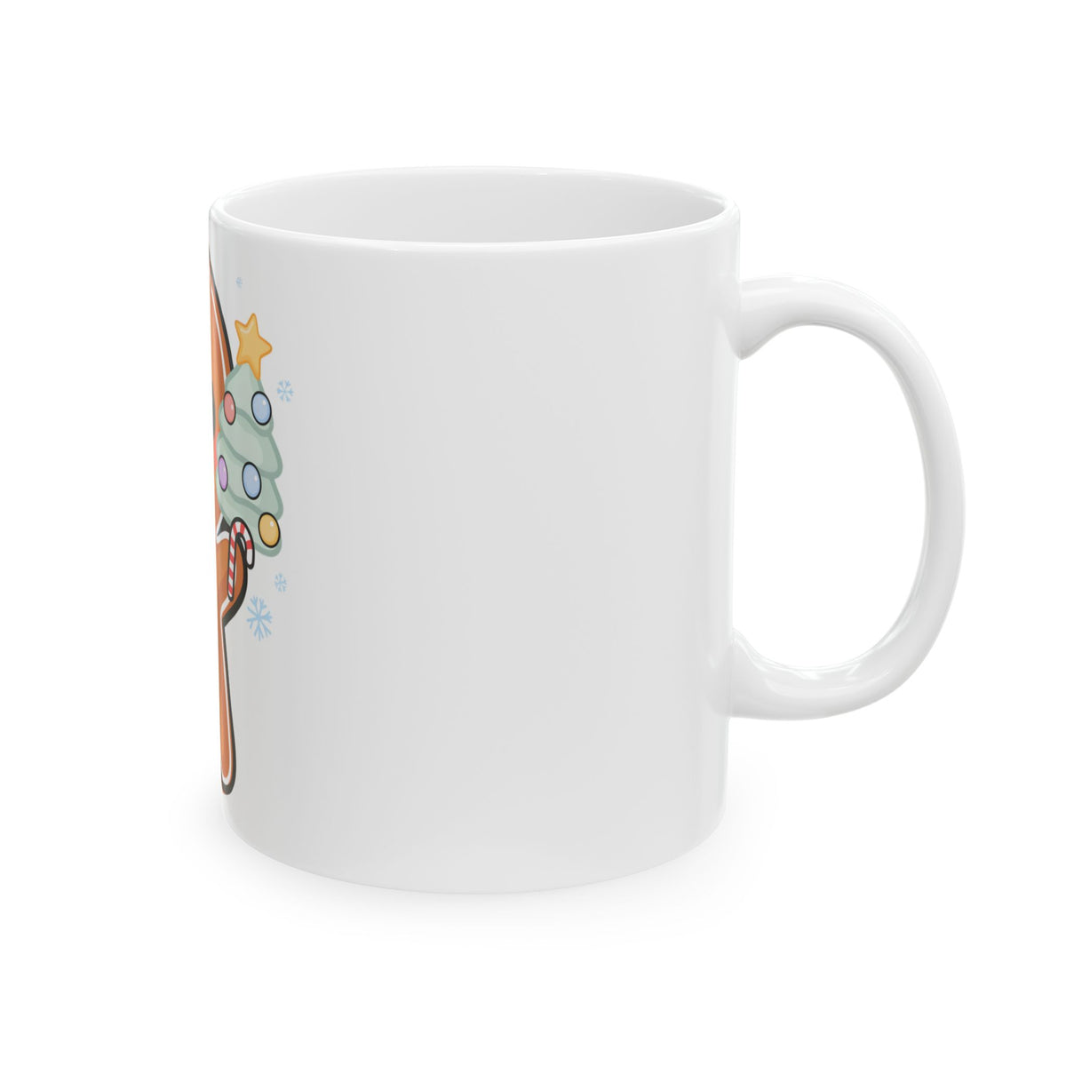 Christmas Gingerbread Man Mug – Cute Holiday Cheer