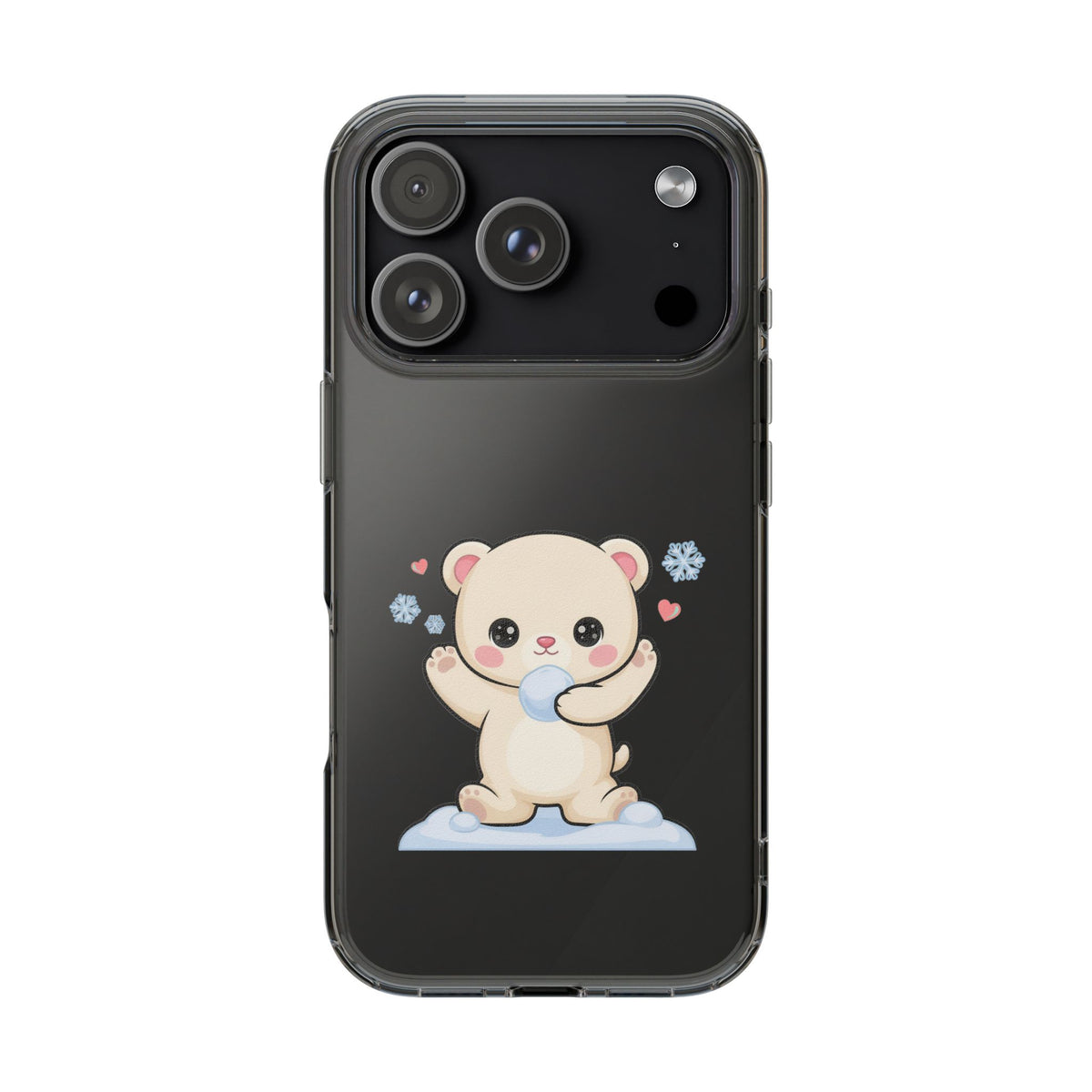 Kawaii Polar Bear Phone Case for Cute Animal Fans
