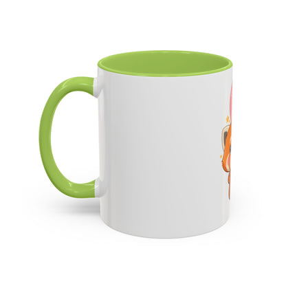 Kawaii Red Panda Accent Coffee Mug for Cute Animal Fans