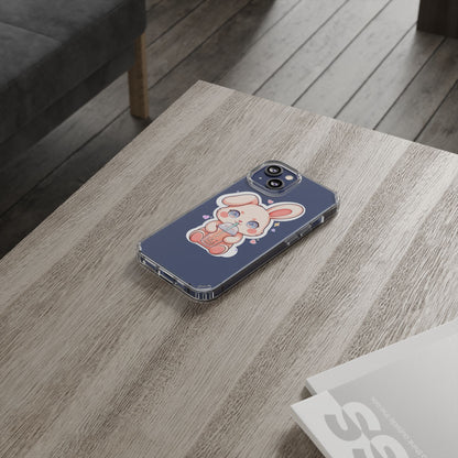 Kawaii Bunny Bubble Tea Phone Case for Boba Lovers