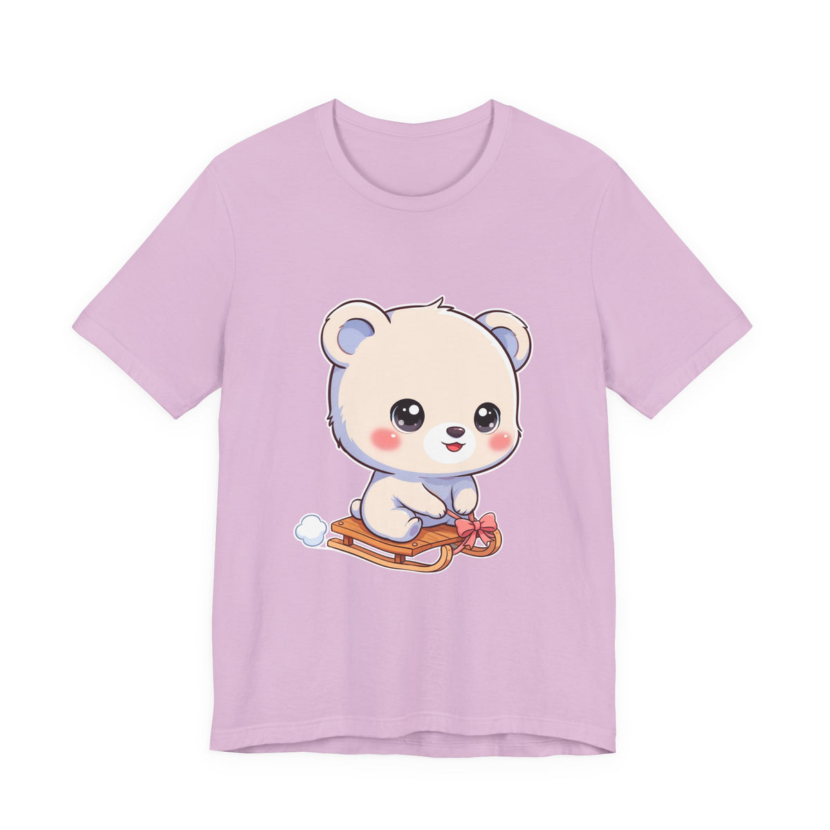 Kawaii Polar Bear T-Shirt for Cozy Winter Days