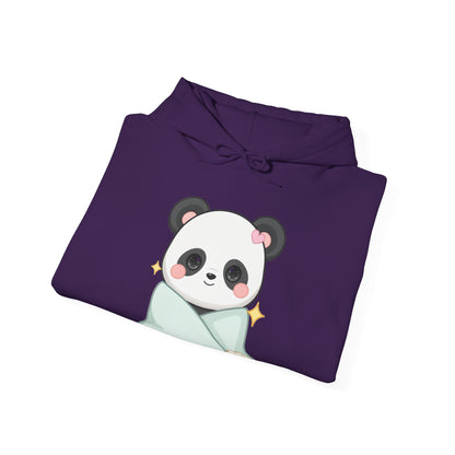Kawaii Panda Hoodie, Cozy Chibi Animal Sweatshirt
