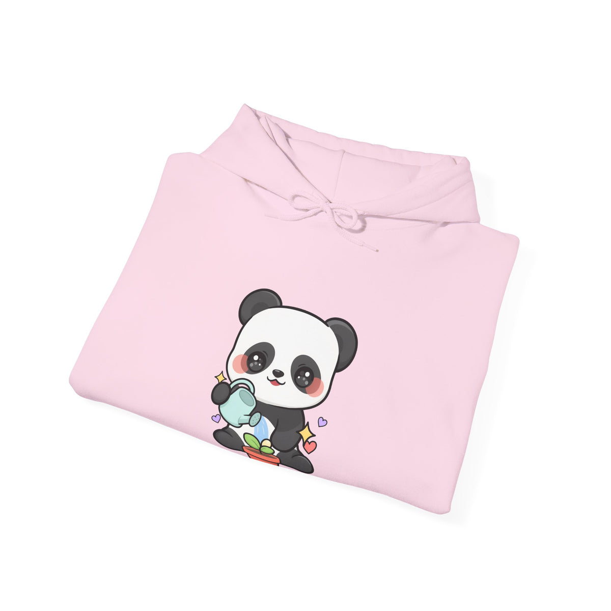 Kawaii Panda Hoodie, Cute Plant Lover Gift