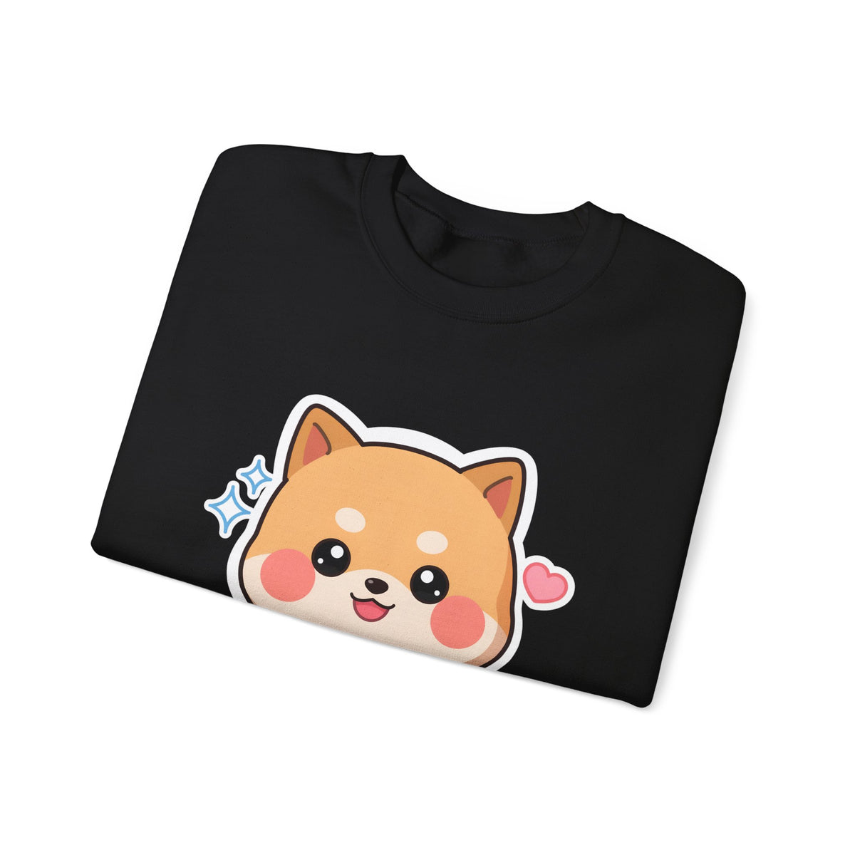 Kawaii Shiba Inu Sweatshirt, Cute Plant Lover Crewneck