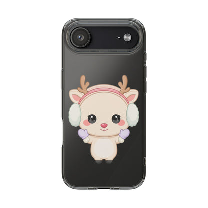 Kawaii Reindeer Phone Case for Cozy Cute Style