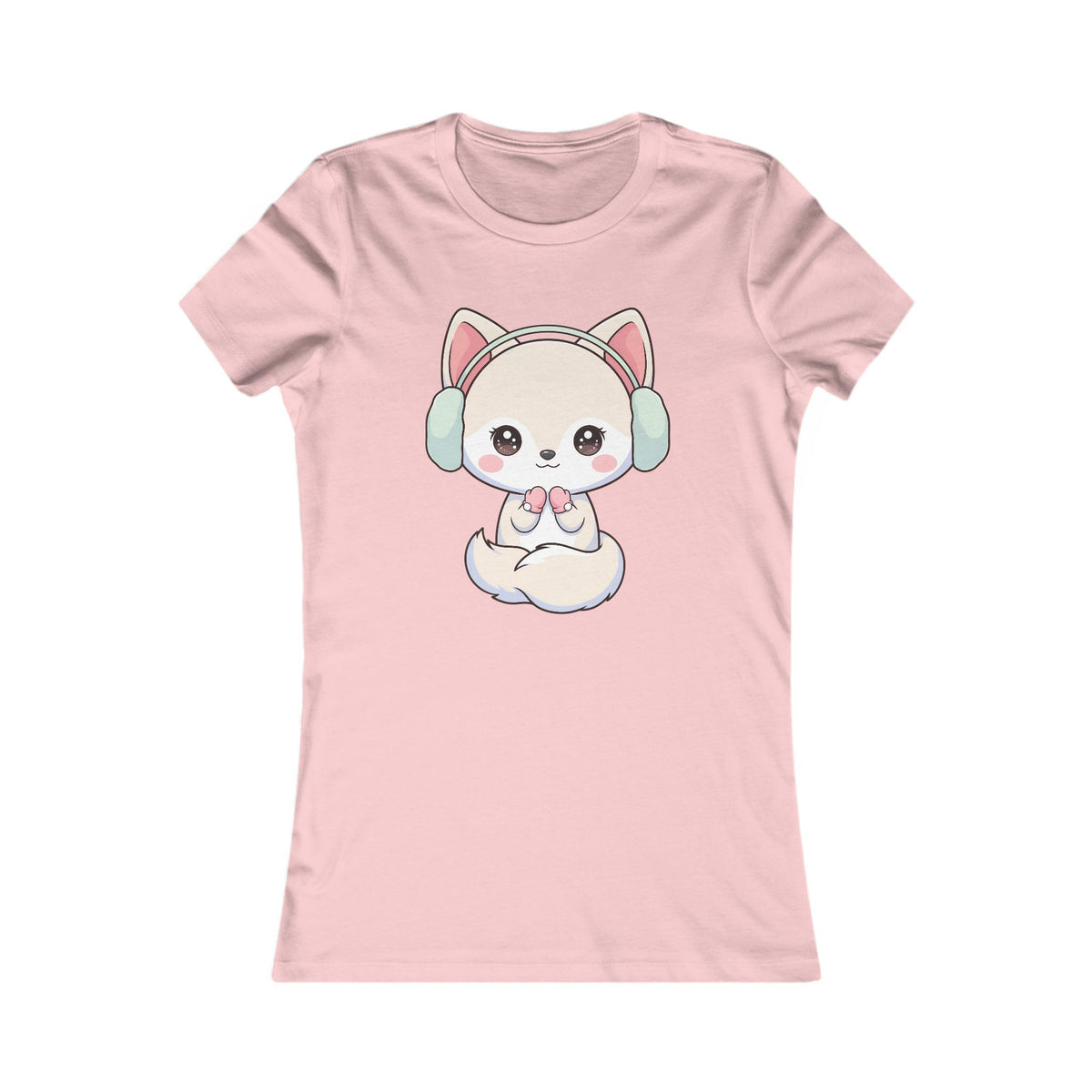 Kawaii Arctic Fox T-Shirt for Cute Animal Lovers