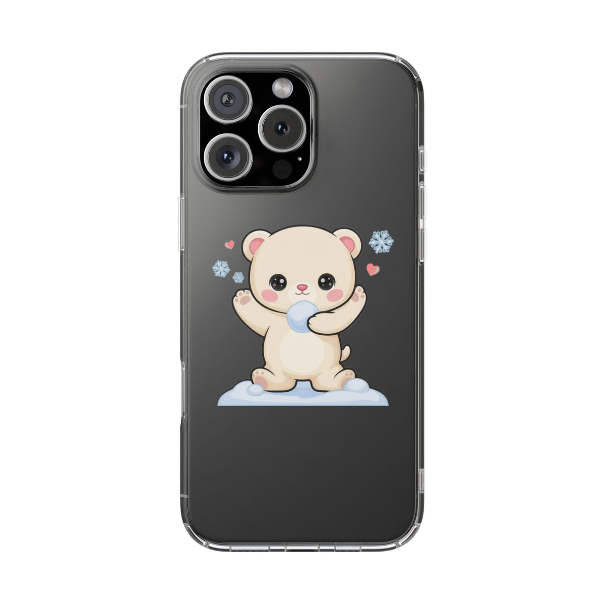 Kawaii Polar Bear Phone Case for Cute Animal Fans