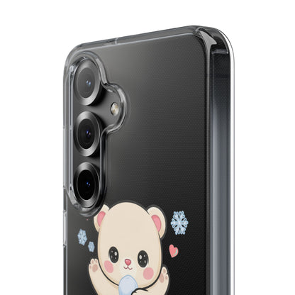 Kawaii Polar Bear Phone Case for Cute Animal Fans