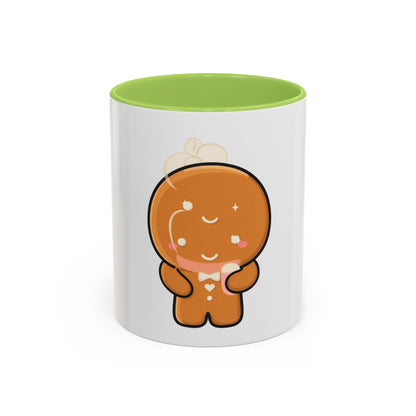 Kawaii Gingerbread Mug for Cozy Cocoa Breaks