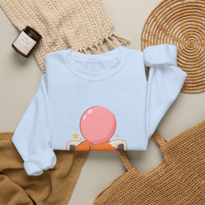 Kawaii Red Panda Sweatshirt, Cute Balloon Animal Gift