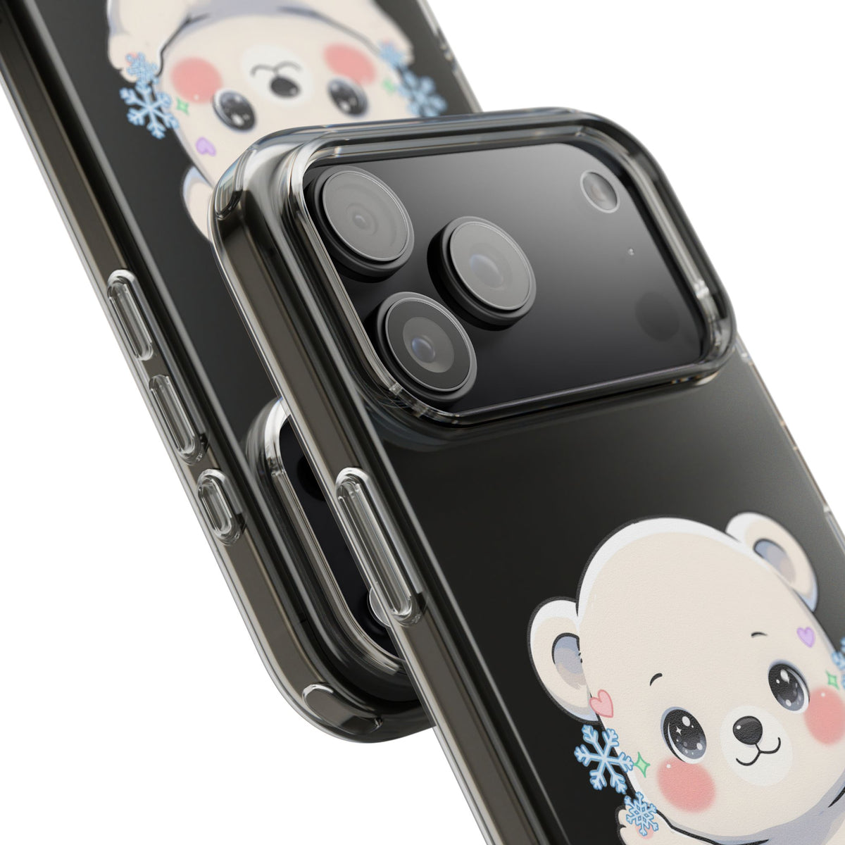 Kawaii Polar Bear Phone Case for a Cozy Winter Gift